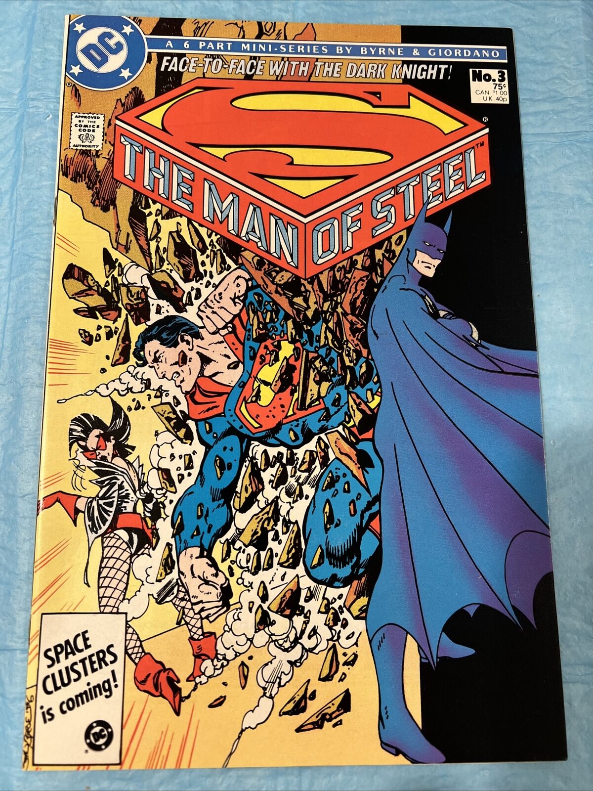 Superman The Man of Steel #3 of 6 John Byrne VF/VF (1986 DC Comics) 1st Magpie
