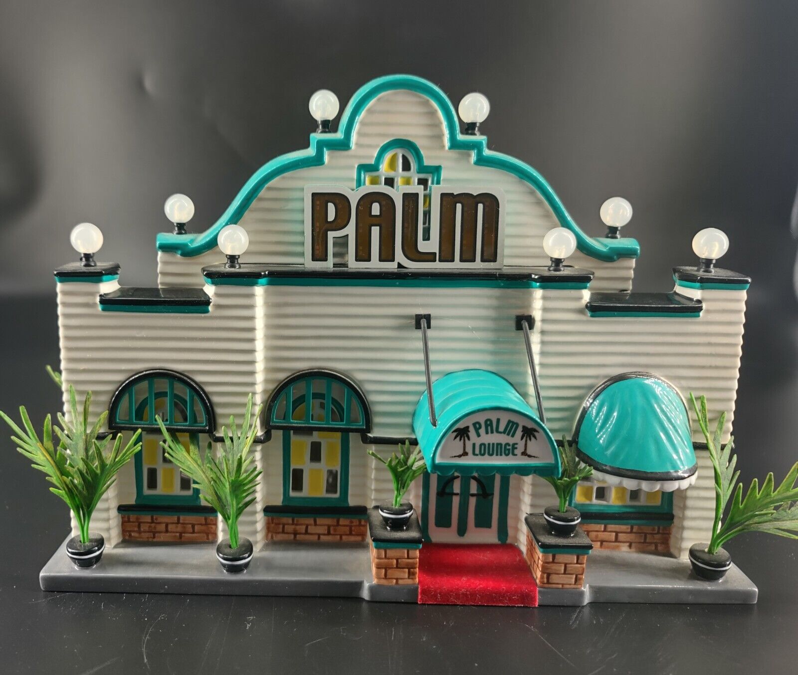 Department 56 Snow Villages Palm Lounge & Supper Club 2000 Retired