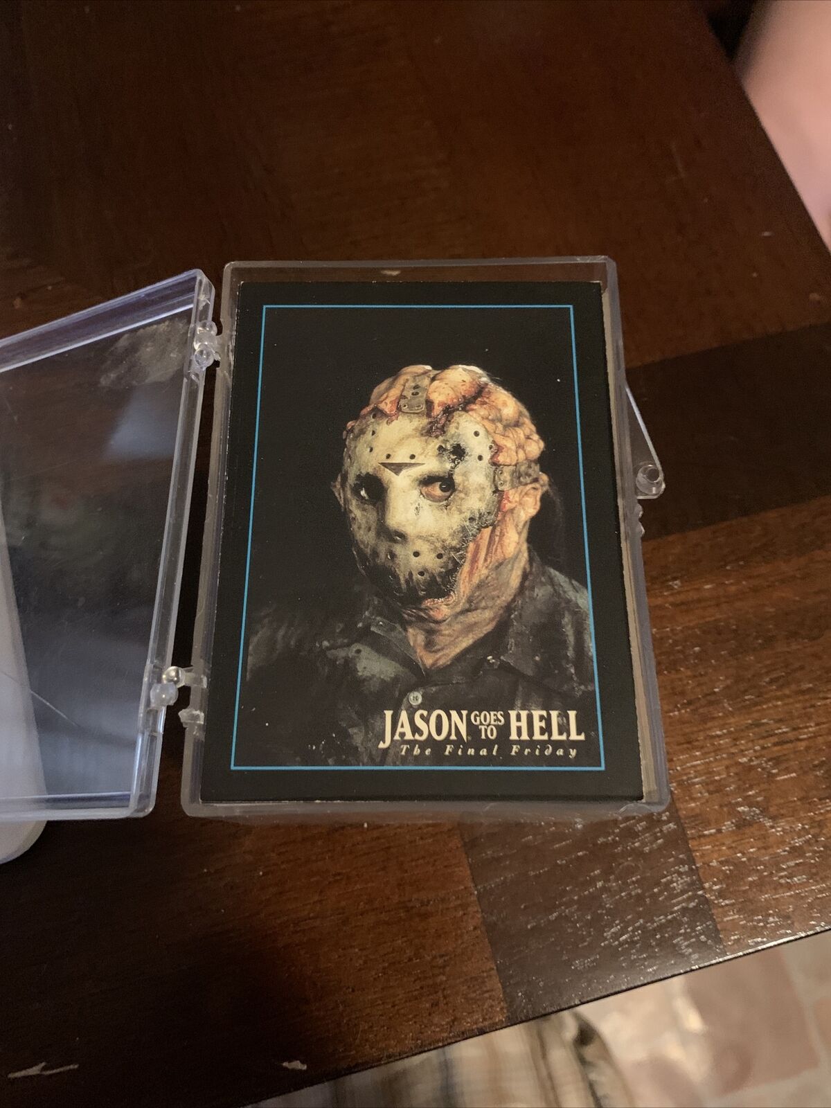 1993 JASON GOES TO HELL THE FINAL FRIDAY THE 13th COMPLETE CARD SET *EXTRA MINT*