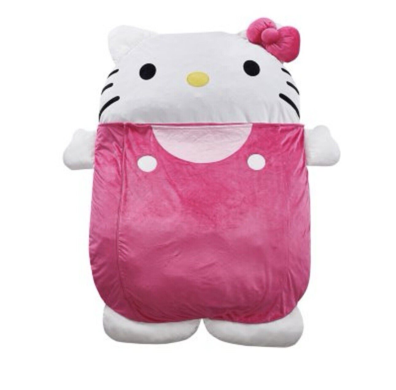 Hello Kitty Sanrio Super Soft 2 IN 1 Lounger Nap Mat Sleeping Bag NEW In Box.