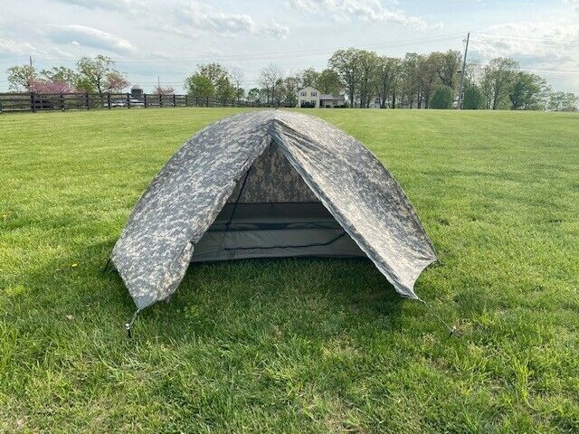 USGI ORC Industries ICS Improved Combat Shelter 1 Man Tent ACU camo