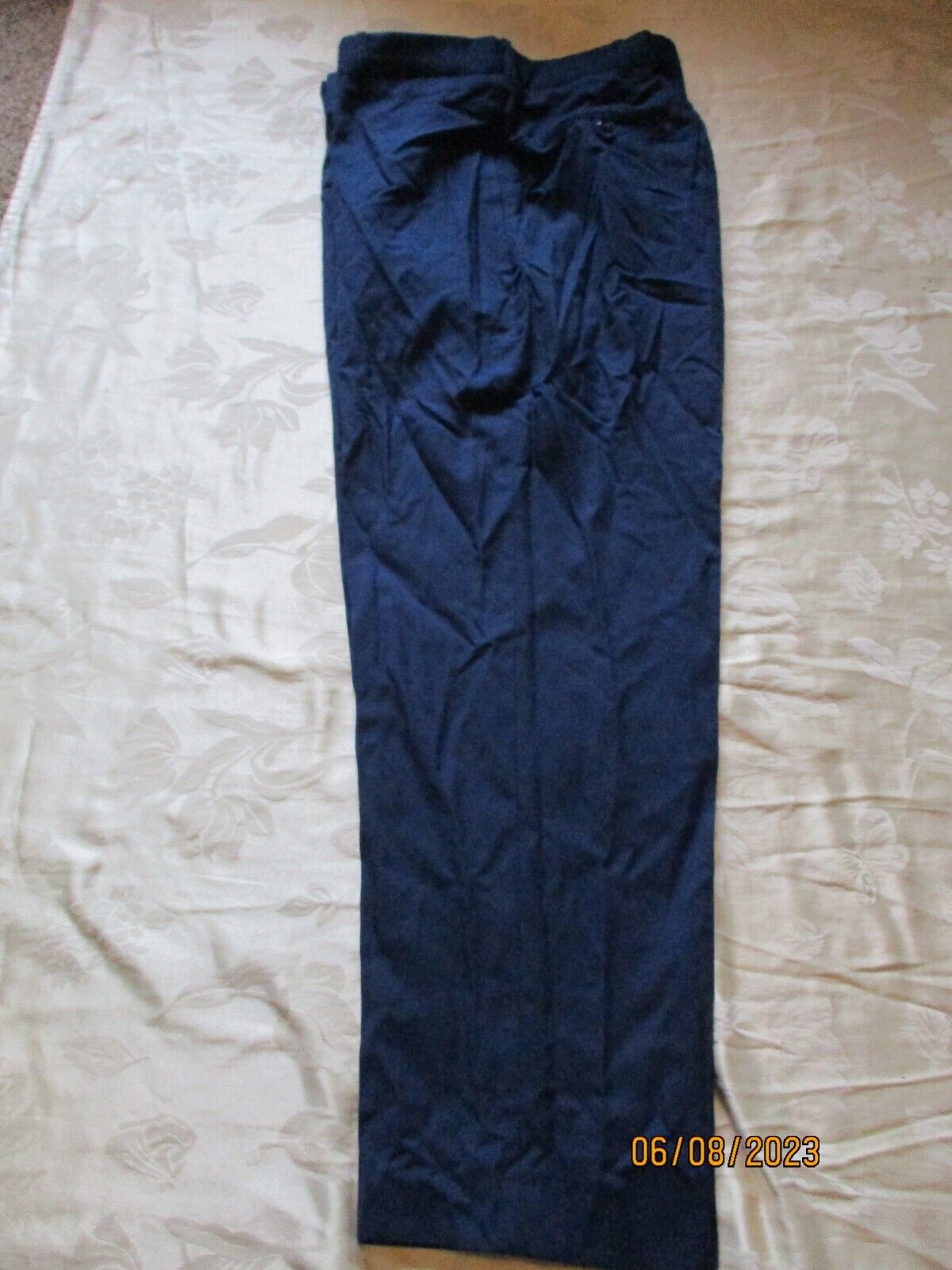 NEW/NOS DSCP ARMY Lightweight Blue Pants / Slacks - Men\'s Size 38L - 29\