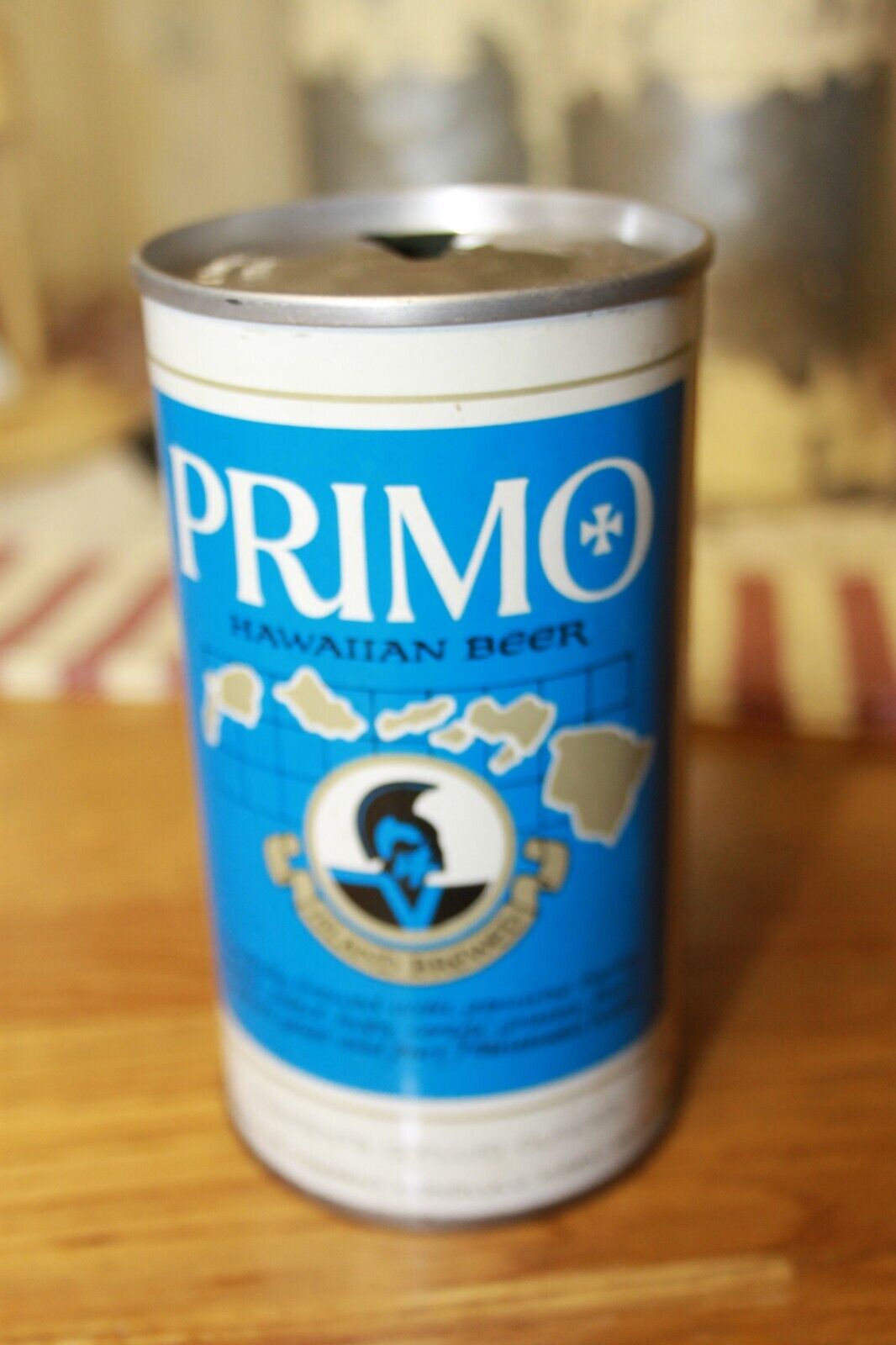 Vintage 1974 Primo 12oz Wide Seam Beer Can-Schlitz Brewing Honolulu Hawaii