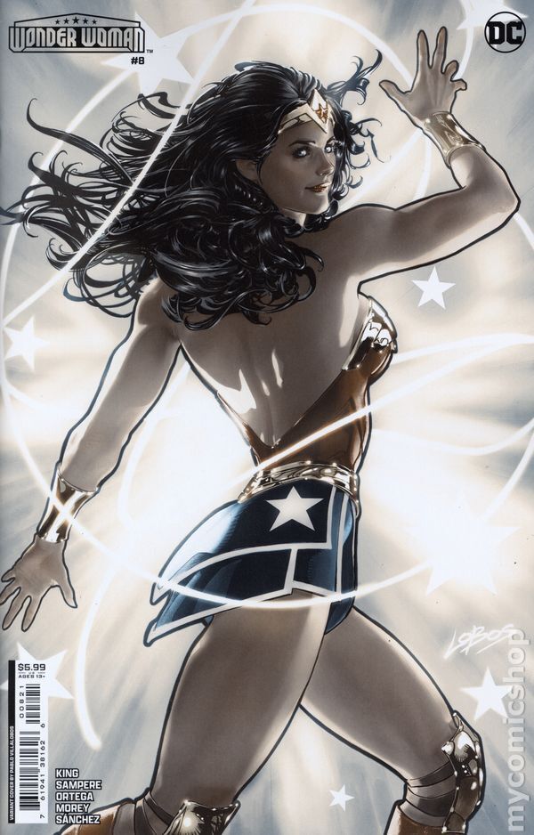Wonder Woman #8C 2024 Stock Image