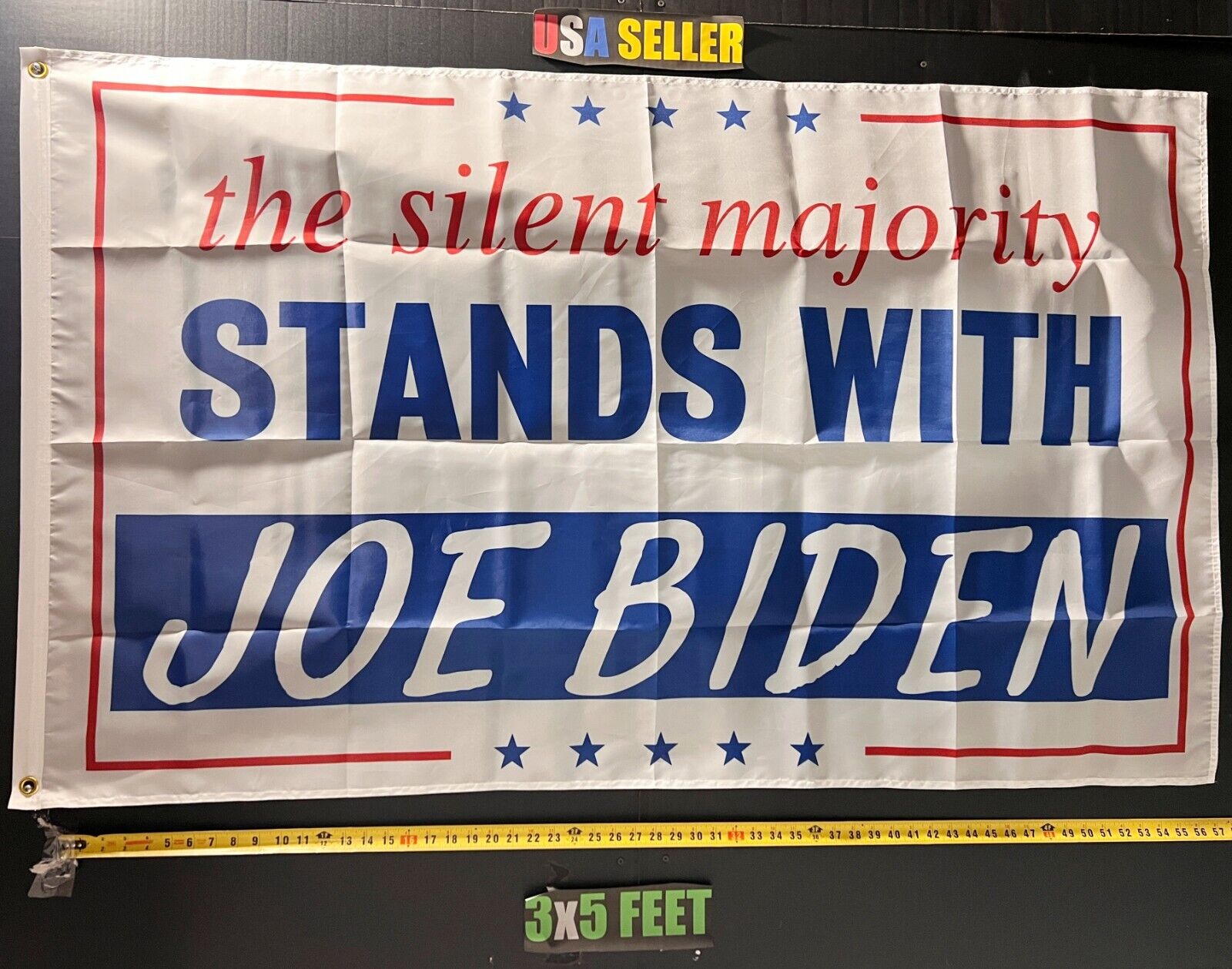Joe Biden Flag  B 2024 Democrat Harris Equality LGBTQ USA Sign 3x5\'