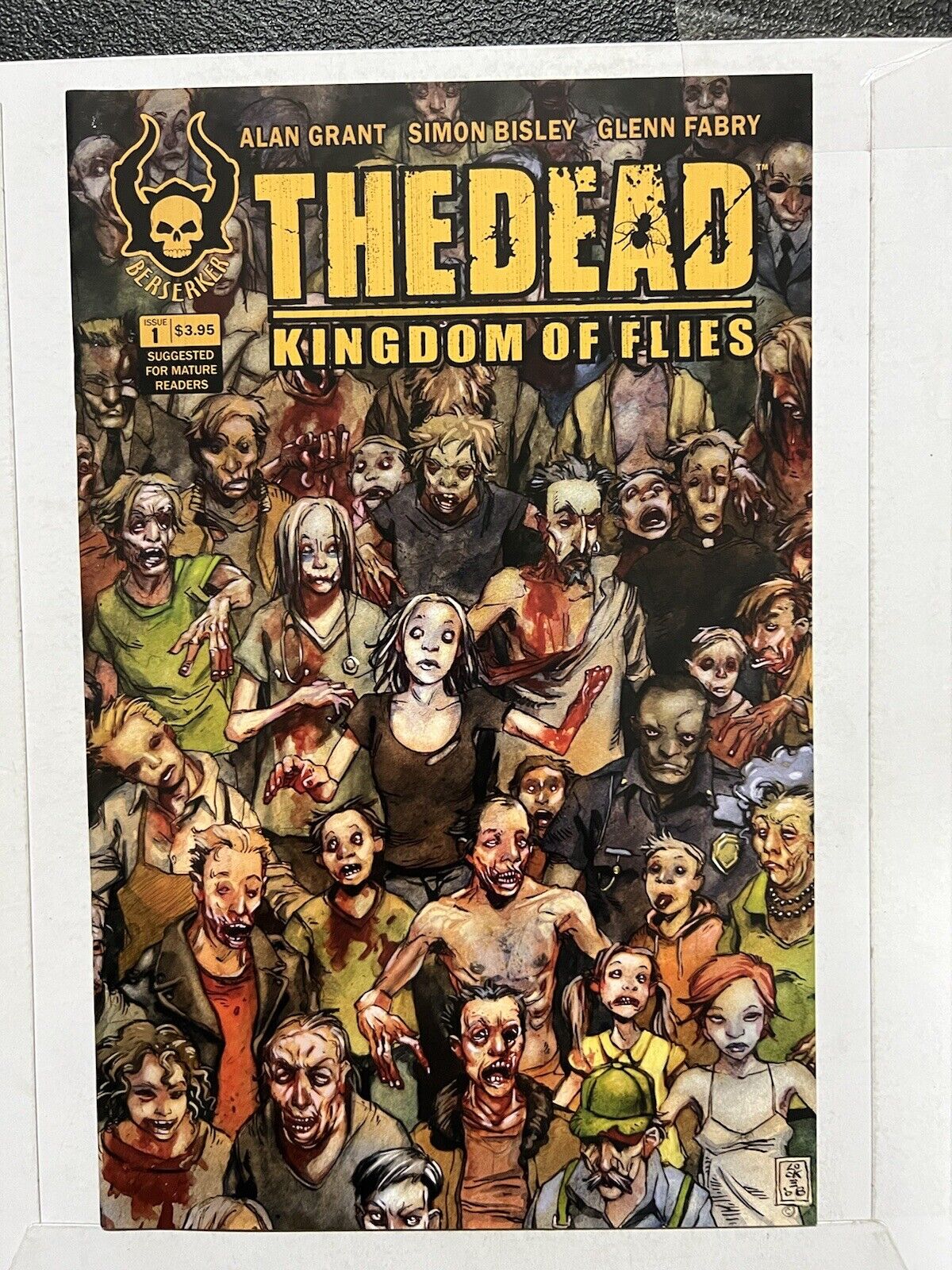THE DEAD: KINGDOM OF FLIES #1 (2008) variant Fabry + Bisley art
