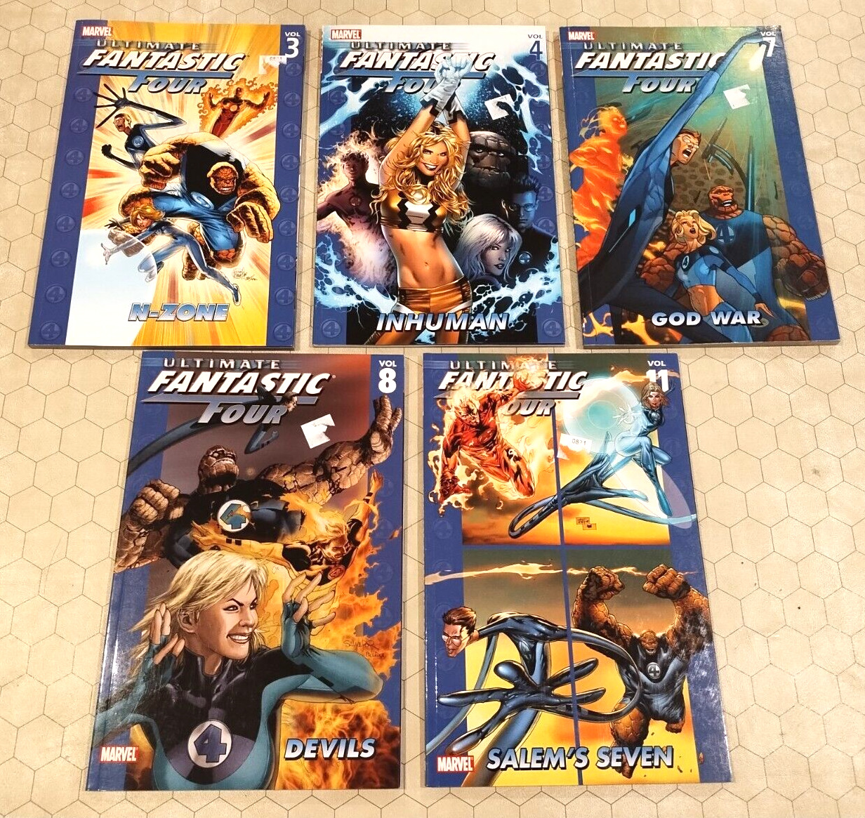 Ultimate Fantastic Four Vol. 3, 4, 7, 8, 11 Marvel graphic novel/TPB 2005-2008