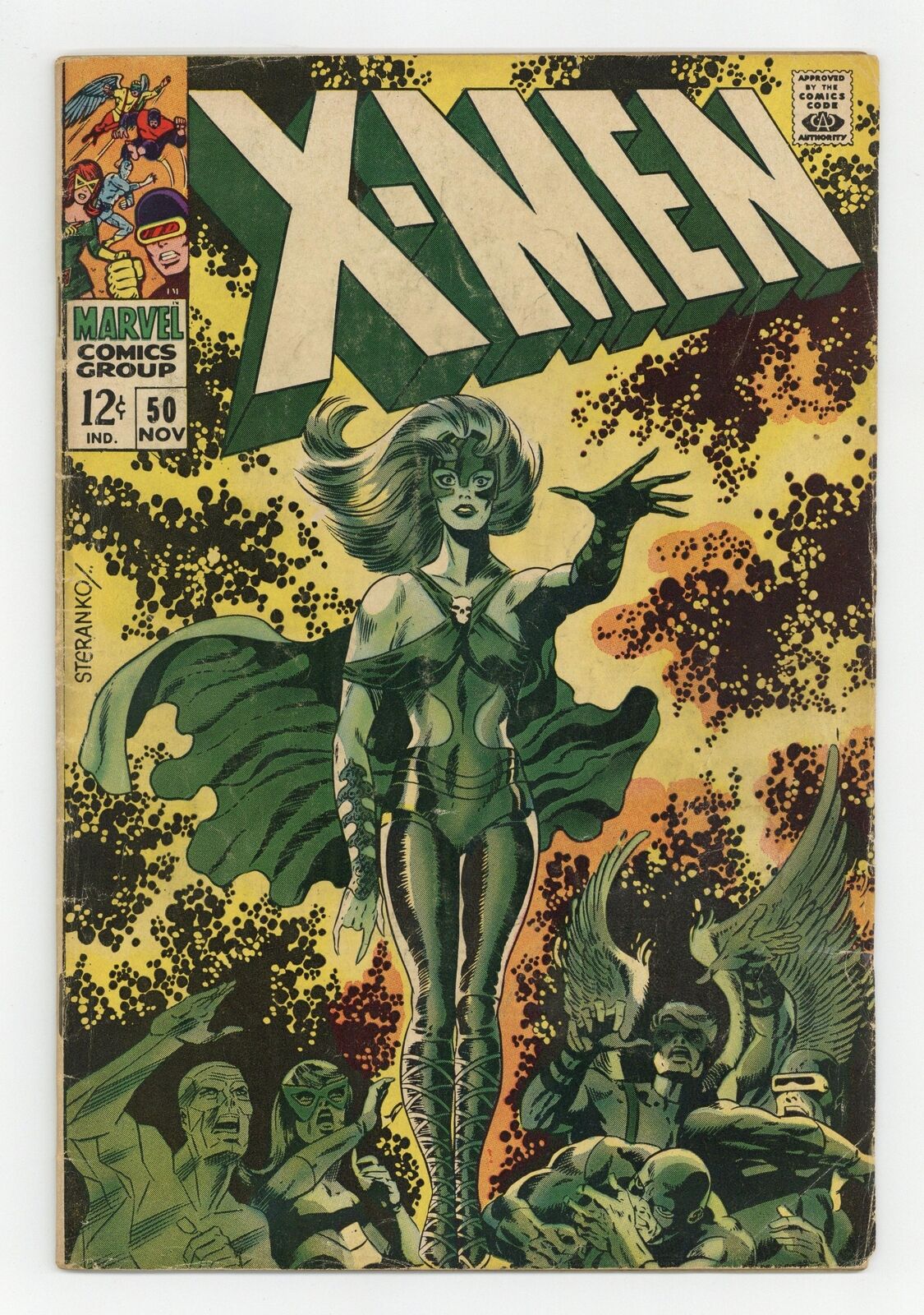 Uncanny X-Men #50 GD+ 2.5 1968