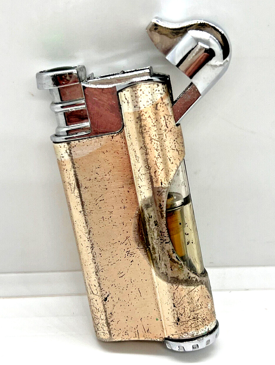 Vintage Lighter Original Ussr Cigarette Soviet Russia Rare Gas Russian Petrol
