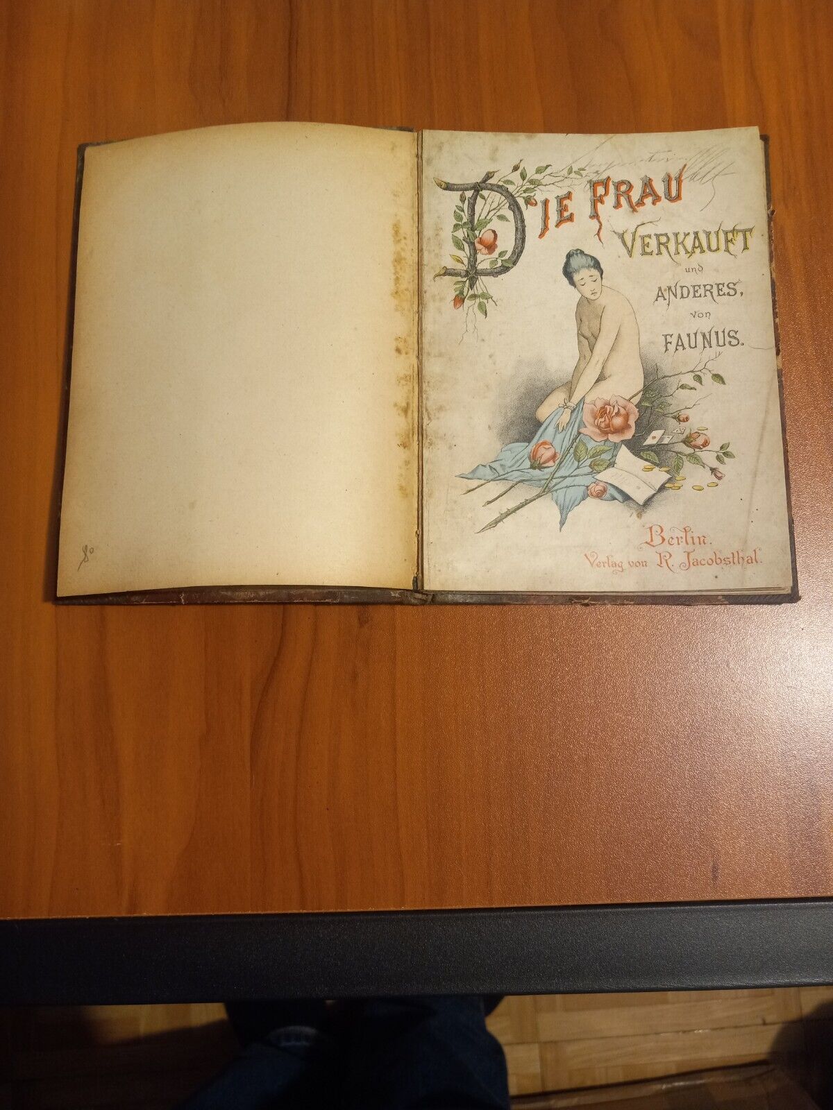 WW1-WW2 ERA 🇩🇪 GERMAN EROTIC BOOK  SIGNED BY AUTHOR?