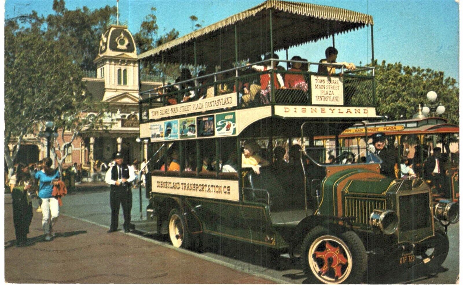 Anaheim Disneyland Omnibus 1960 CA 