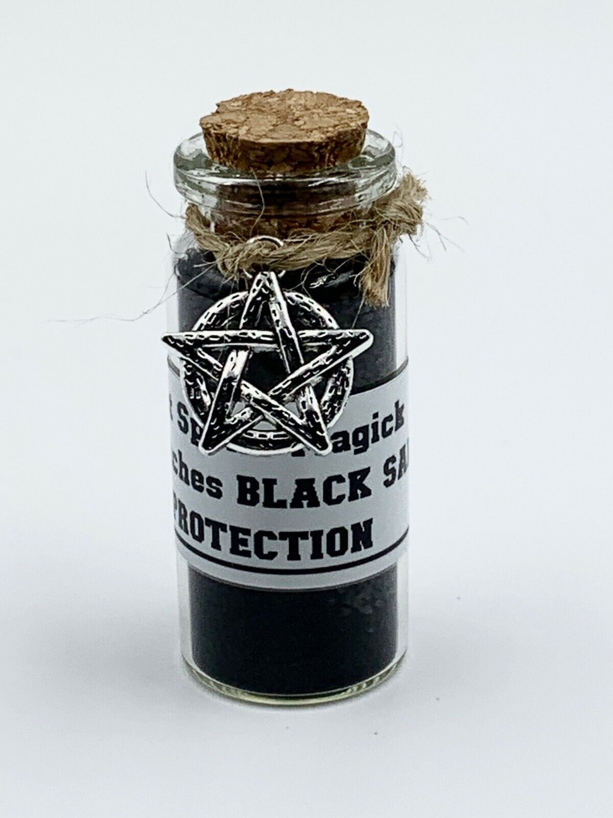 WITCHES PROTECTION BLACK SALT/ Wicca Hoodoo Spells/Best Spells Magick  