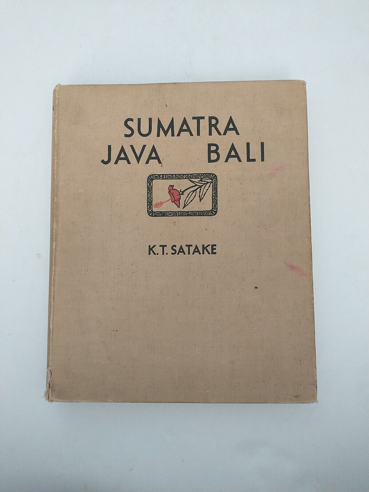 SUMATRA JAVA BALI K.T. SATAKE 1935