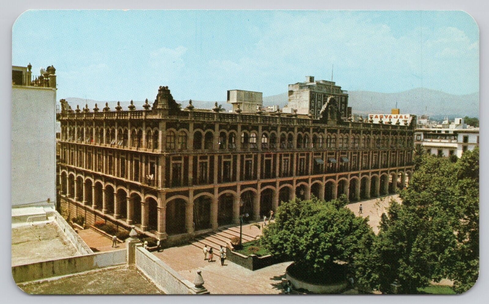 The State Capitol Cuernavaca Morelos Mexico Vintage Postcard