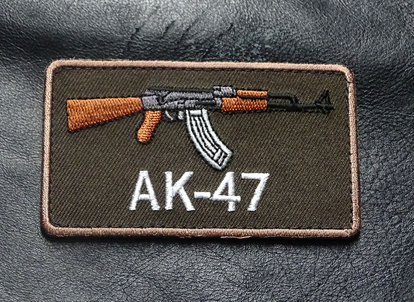 AK-47 FIREARMS 2nd Amendment GUN TACTICAL SWAT AK 47 PATCH BY MILTACUSA