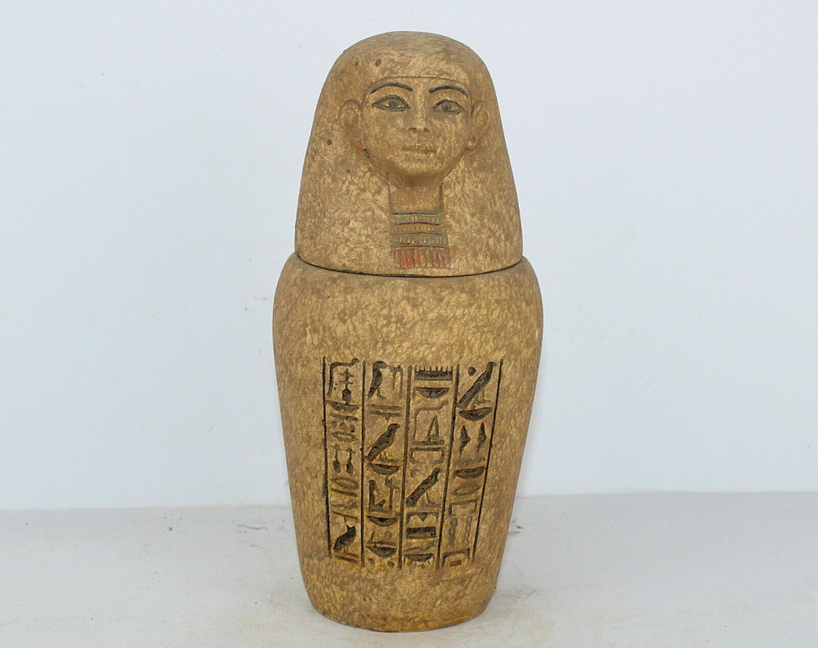 Rare Ancient Egyptian Antique Canopic Jar Of Isis Ancient Egyptian Mythology BC