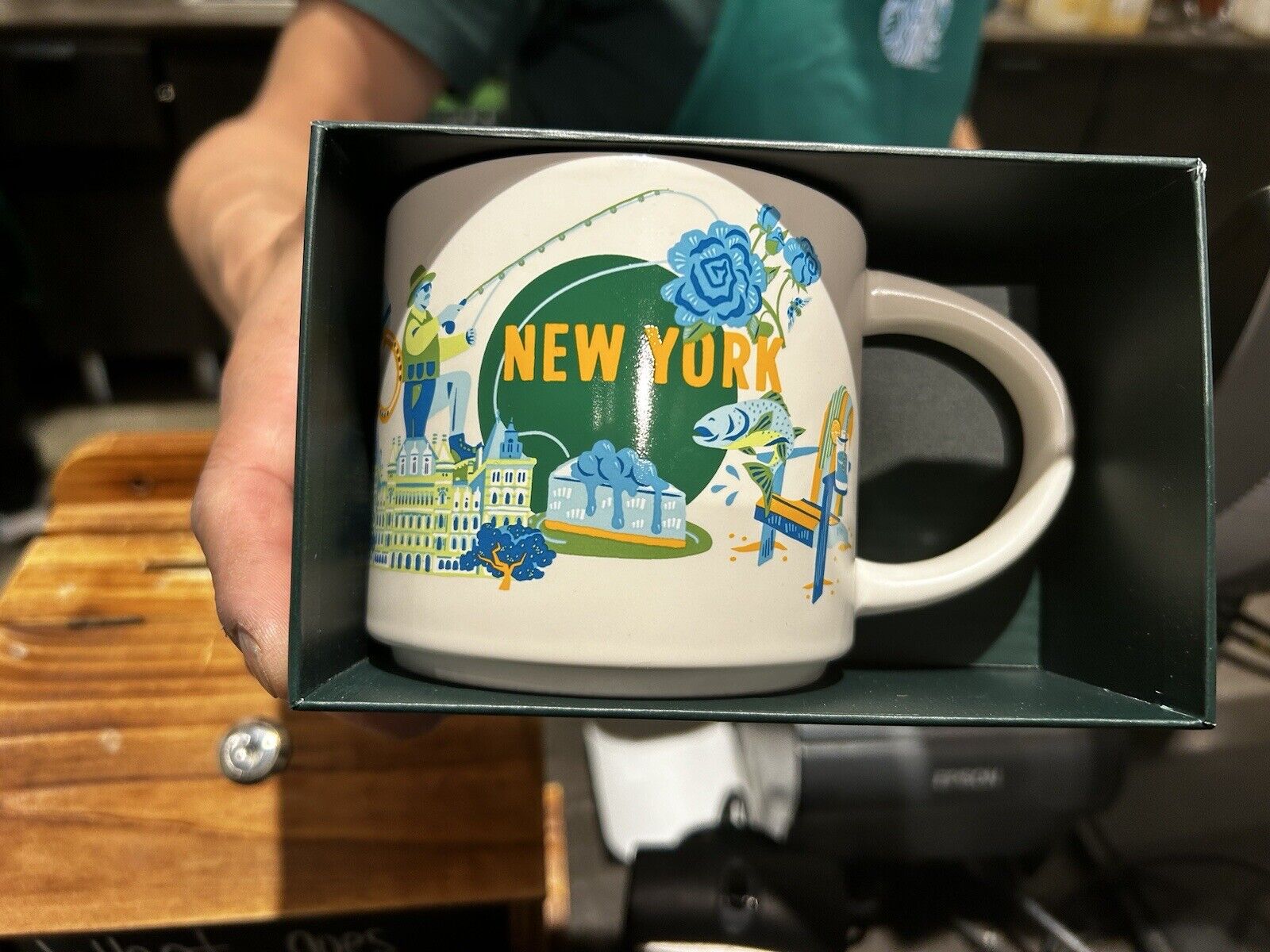 Starbucks Discovery Series New York Mug New Release 2024 Blue Colorway