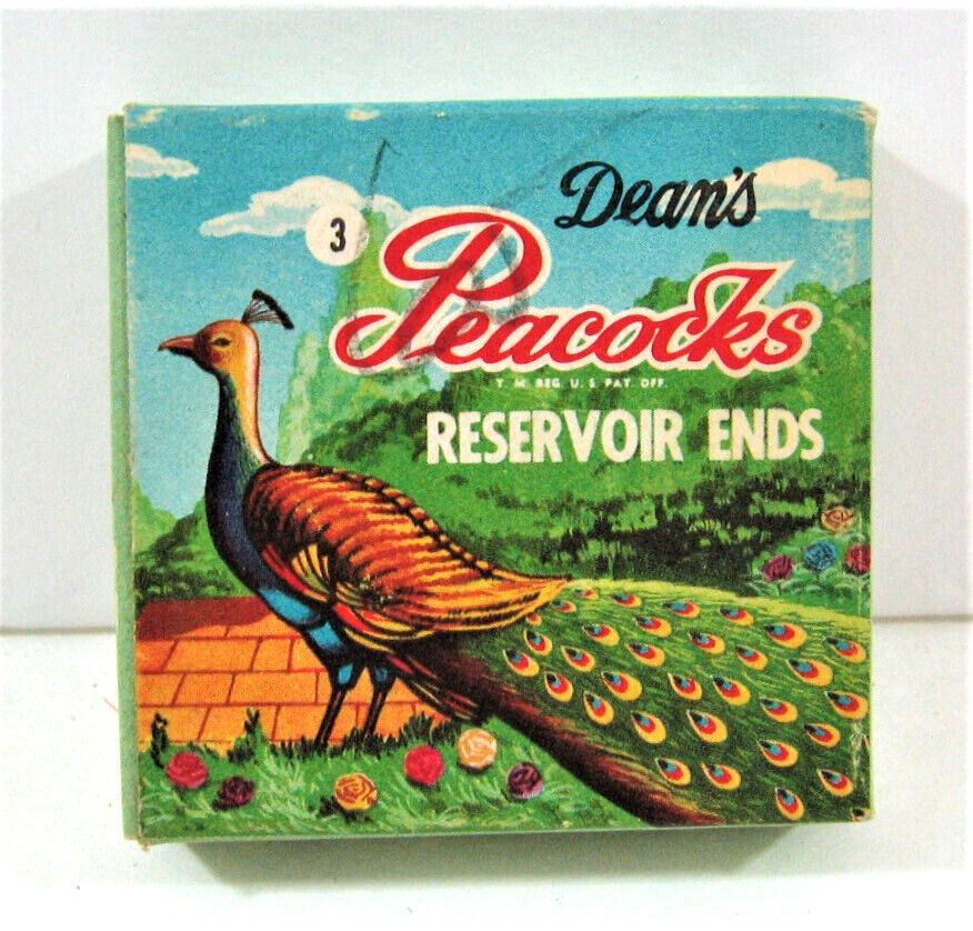 Vintage Peacocks Old Full Condom 3 Pk Dean Rubber N. Kansas City Mo Store Stoc