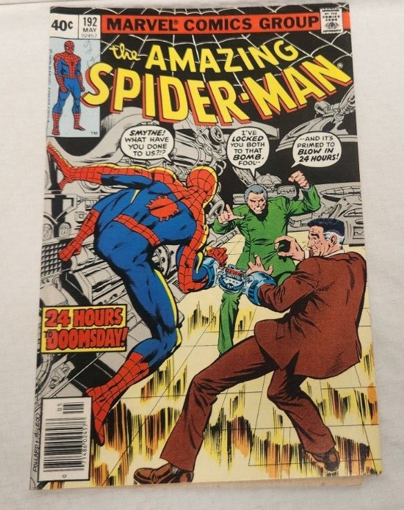 🔑🔥  Amazing Spider-Man 192 ERROR CUT Rare  LOT # 531