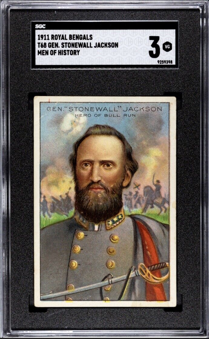 1911 Pan Handle Scrap T68 Gen. Stonewall Jackson “Men of History”
