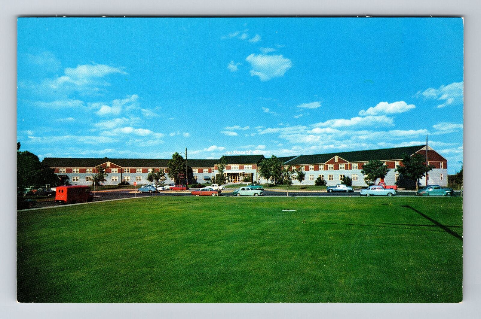 Richland WA-Washington, The Desert Inn, Scenic, Vintage Postcard