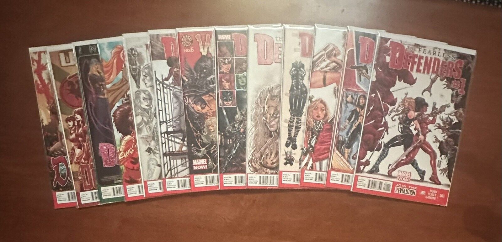 Marvel Comics: The Fearless Defenders Vol. 1 (2013) #1-12 Complete Set