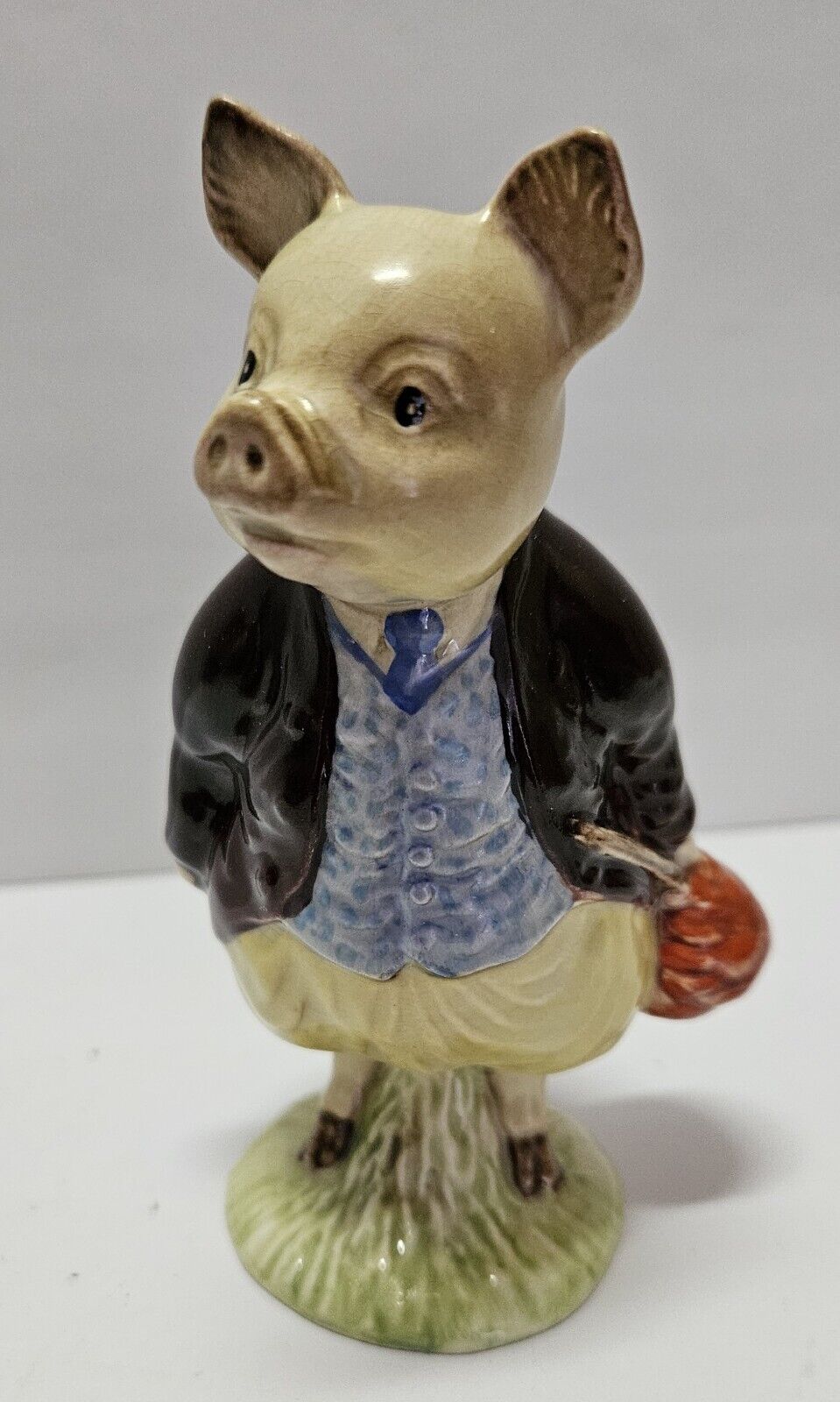 Beatrix Potter PIGLING BLAND Beswick England Ceramic Figurine 