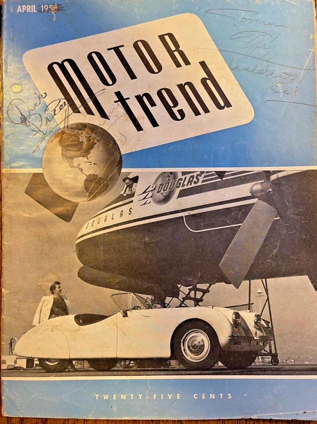 Motor Trend Magazine April 1950