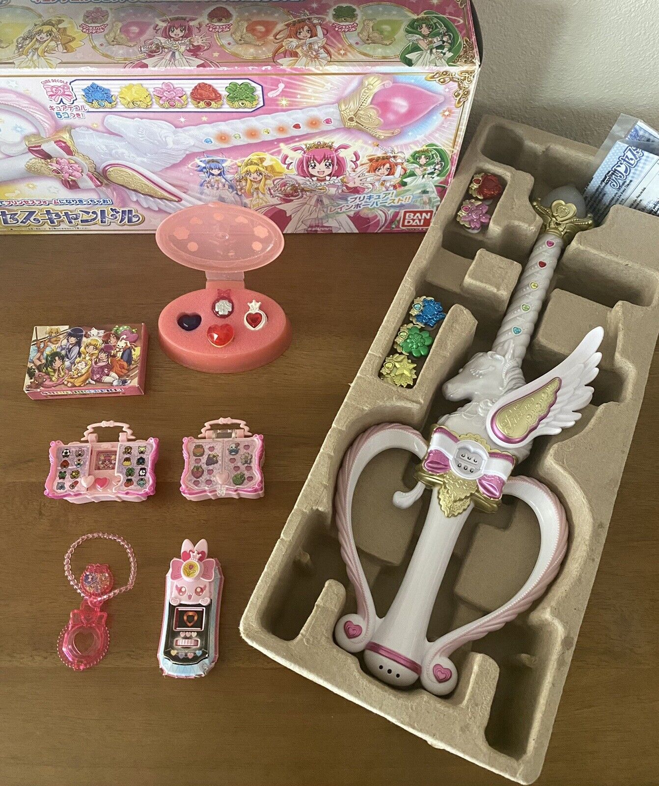 Smile Precure Bandai Princess Candle Toy COMPLETE & NEW