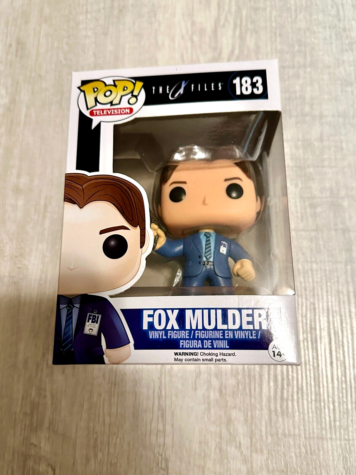 FUNKO POP Television: The X Files #183 Fox Mulder Exclusive Vinyl Action Figure