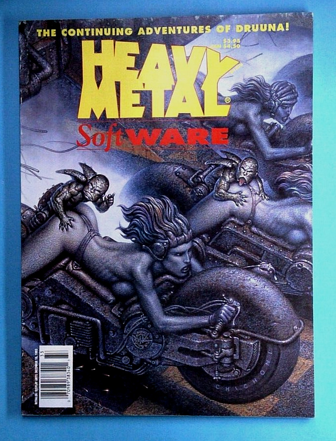 Heavy Metal Magazine Software 1993