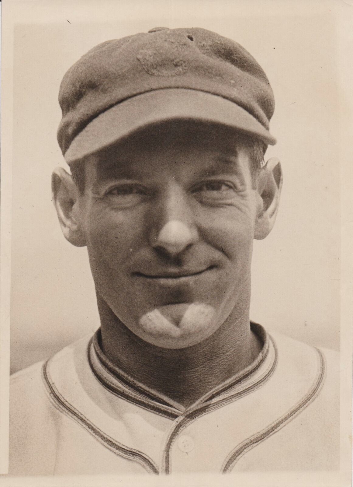1935 Press Photo Chicago Cubs Baseball Player Woody English
