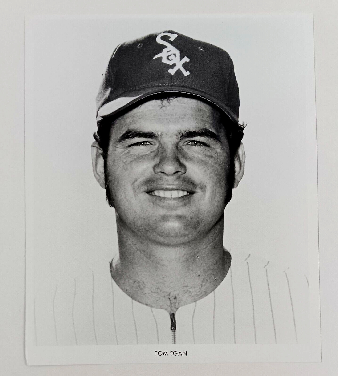 1970s Chicago White Sox Tommy Egan Catcher Baseball Vintage Press Photo