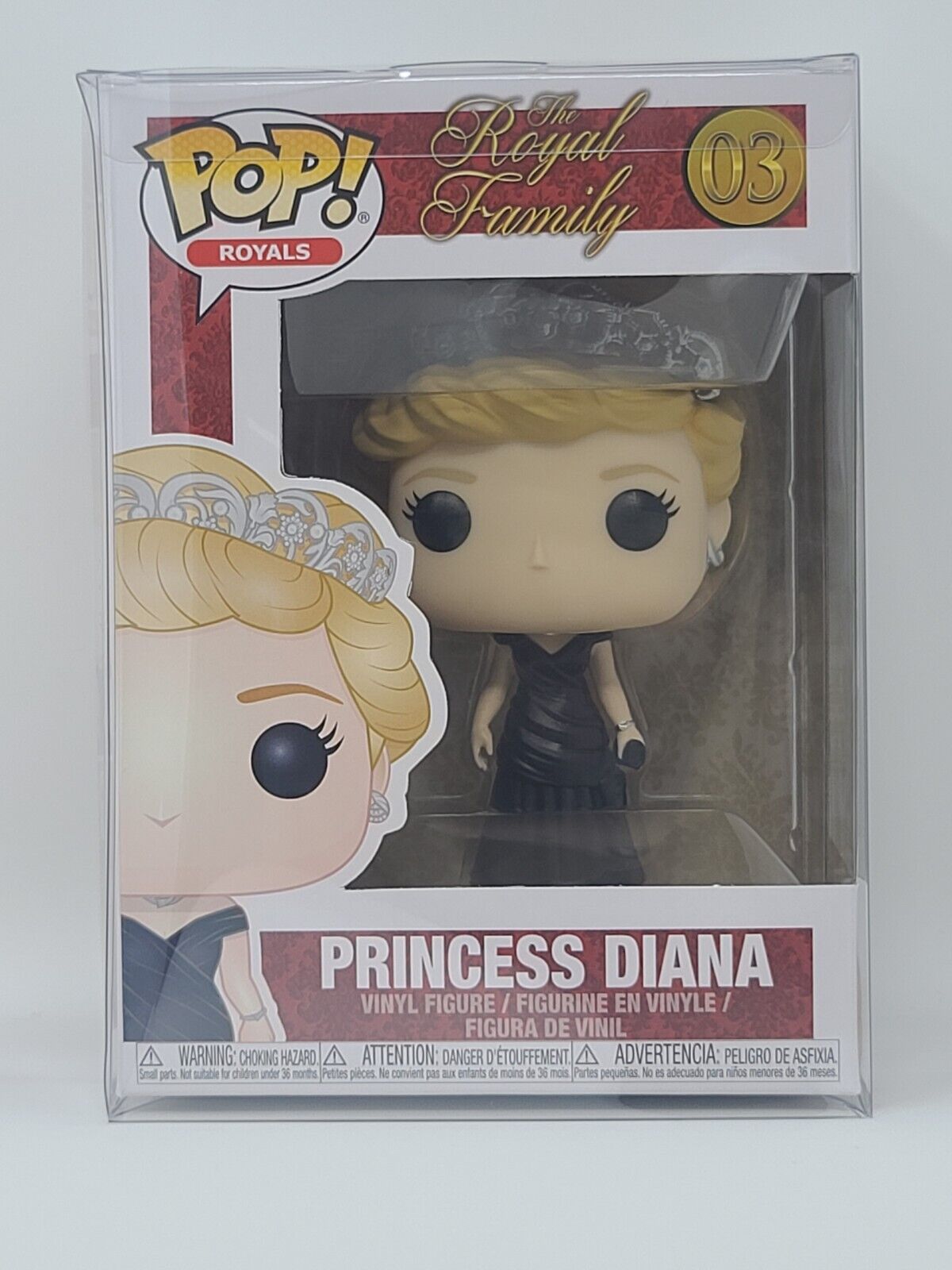 Funko Princess Diana 03 The Royal Family with Protector Box