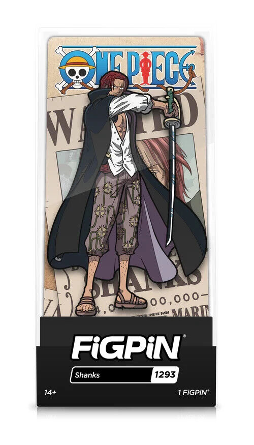 Figpin Shanks One Piece #1293 [Pops and Pins Retail Exclusive] INHAND FASTSHIP