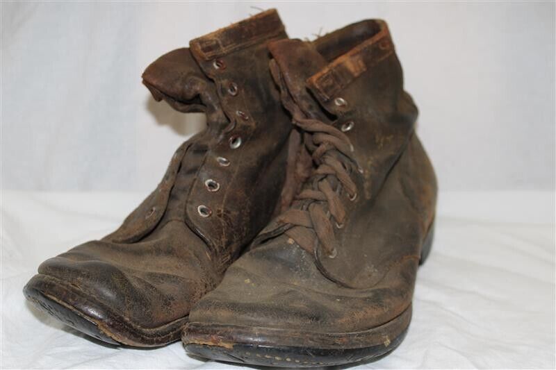 WWII US combat low boots
