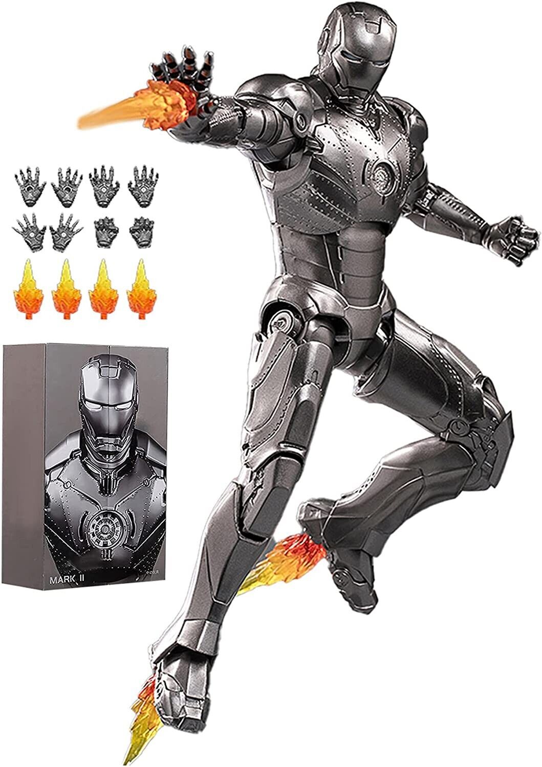 ZD TOYS MK2 Marvel Iron Man Mark 2 Mark II Marvel Avengers 7\