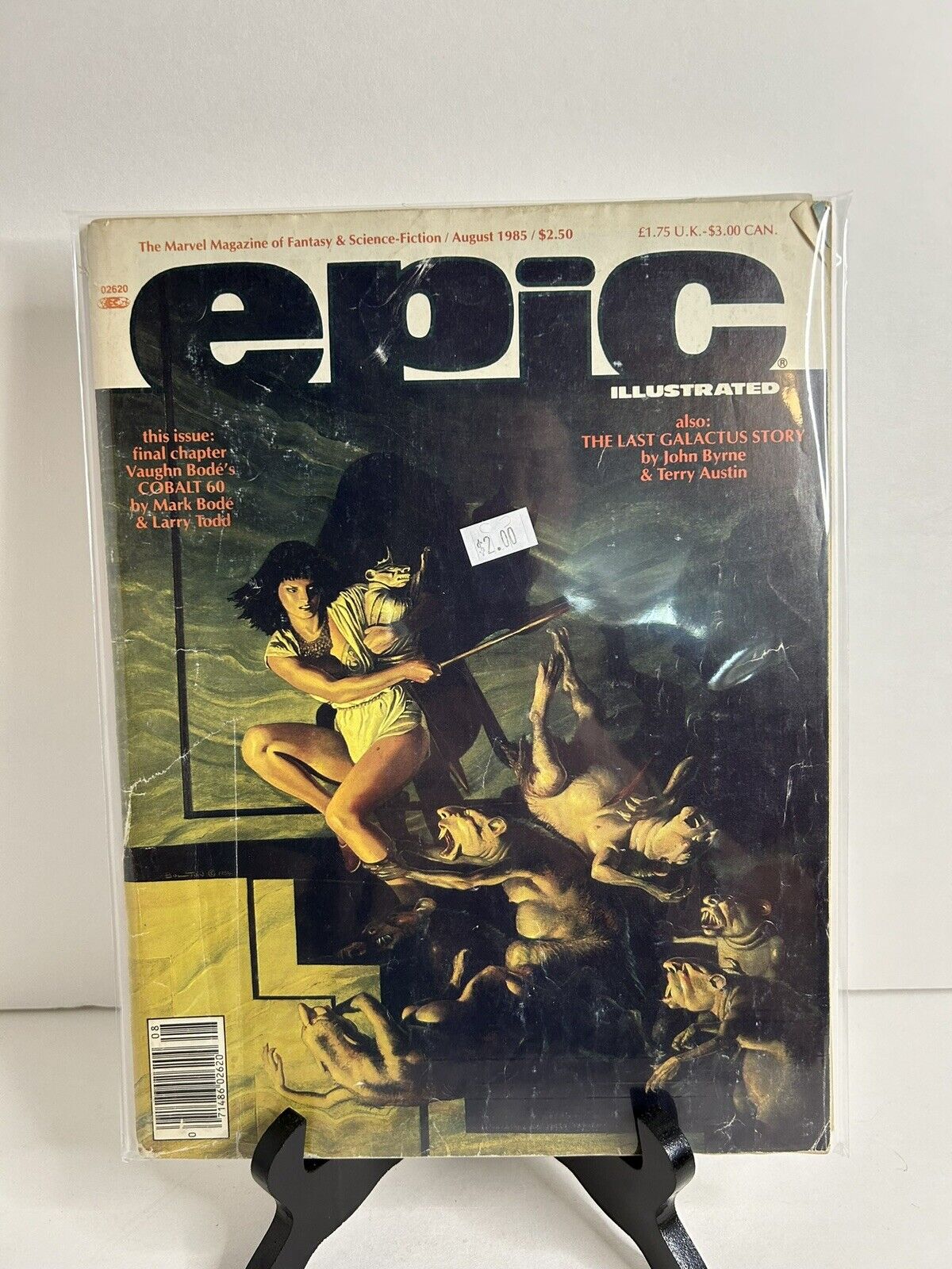 Marvel Magazine Epic Illustrated August 1985 31 John Byrne
