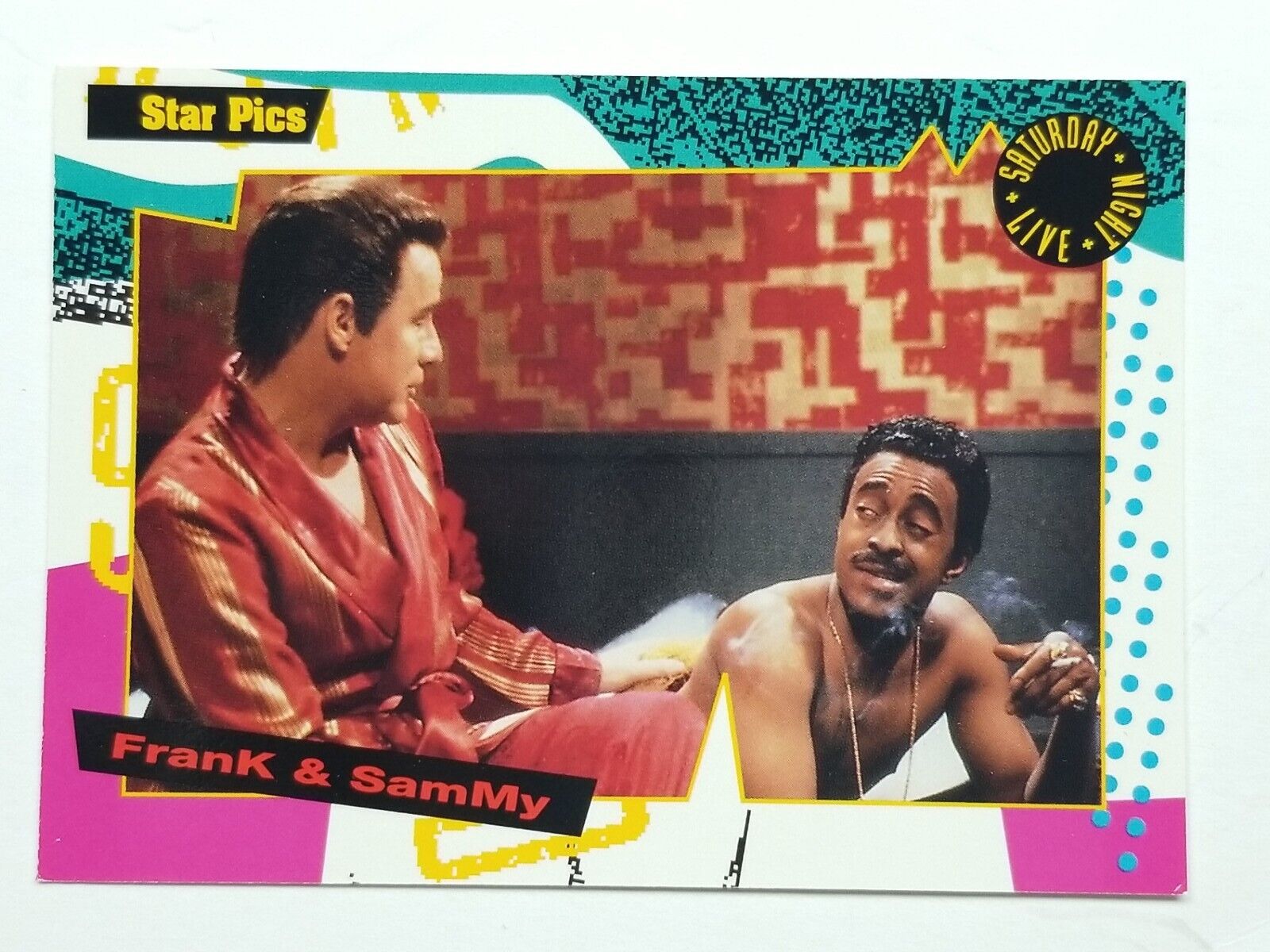 Phil Hartman SNL Card 1992 Saturday Night Live Star Pics # 89 Frank & Sammy