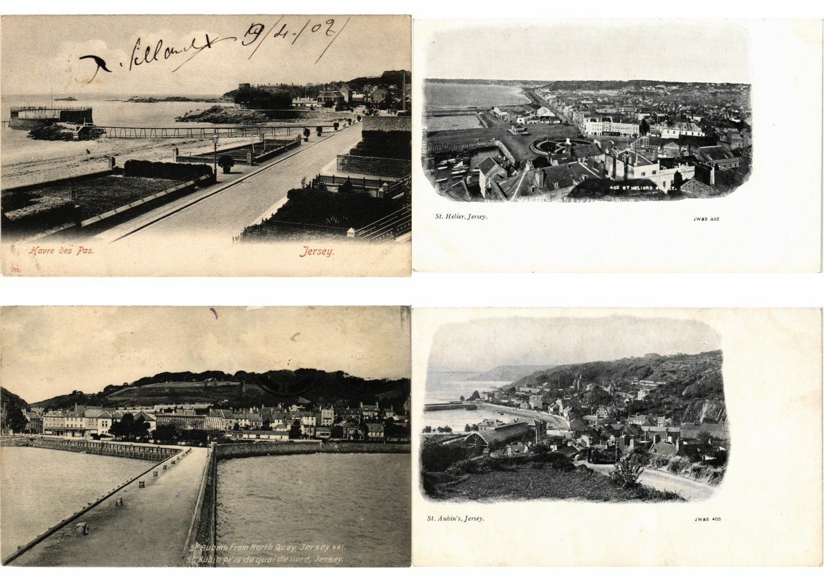 Vintage CHANNEL ISLAND 150 Postcards Mostly Pre-1940 (L2632) JERSEY