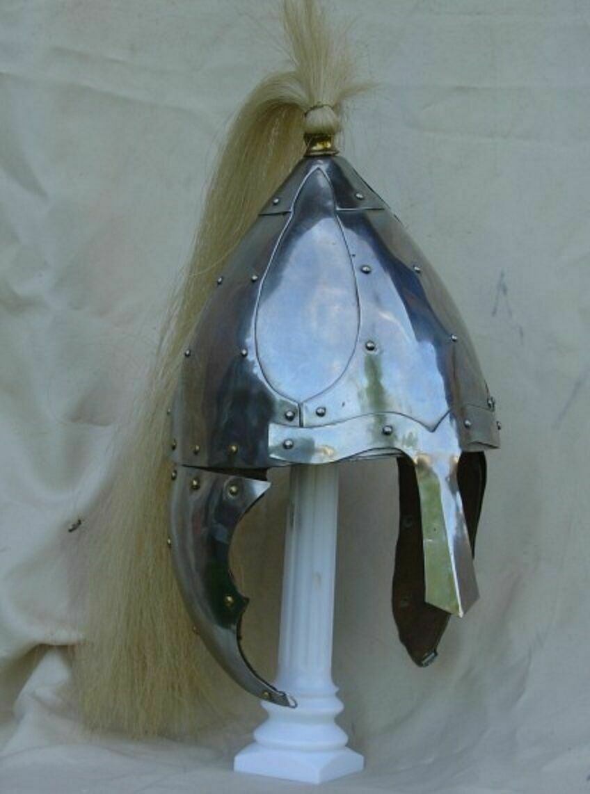 Medieval Late King Arthur iron Helmet Roman Arthurian Viking Norman Armor HTT14