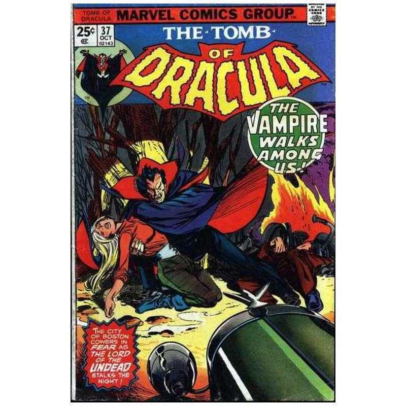 Tomb of Dracula (1972 series) #37 in Very Fine condition. Marvel comics [y\