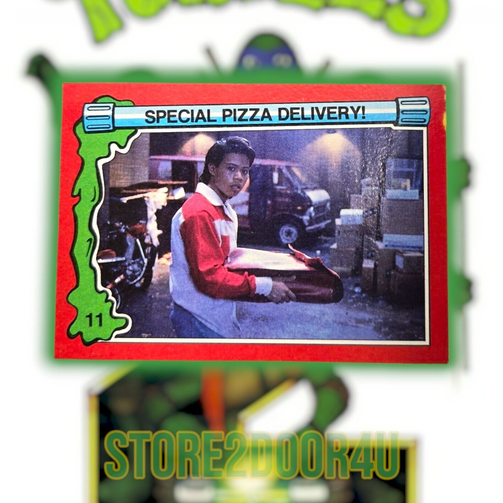 1991 Topps Teenage Mutant Ninja Turtles II: The Secret of Ooze Card #11