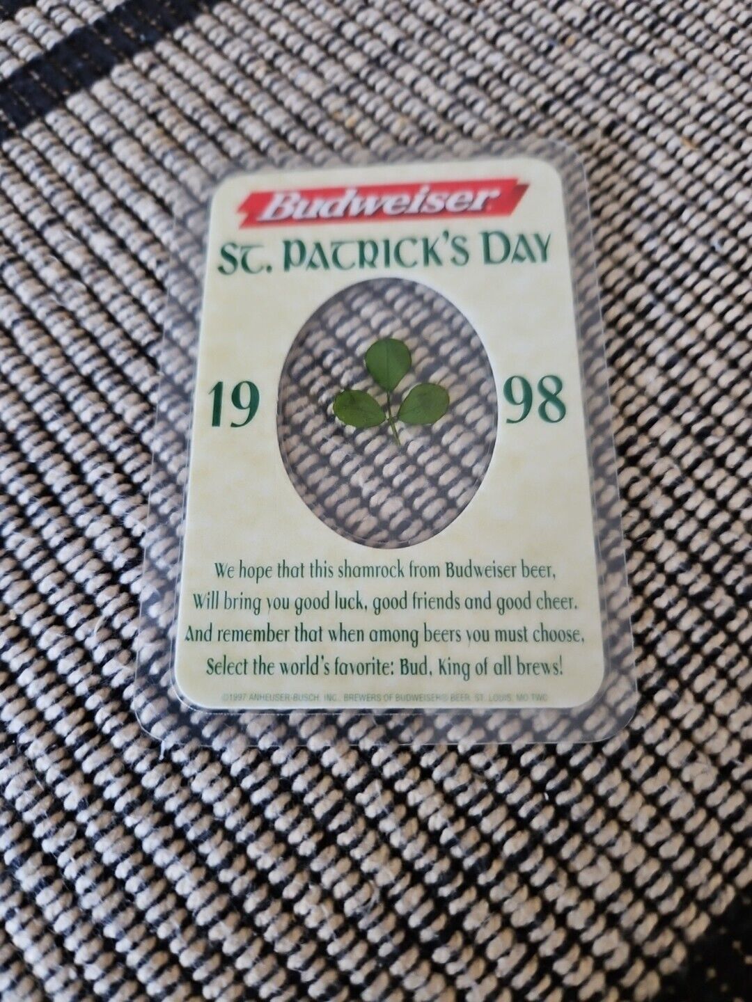 St Patrick's day Shamrock Luck of the Irish