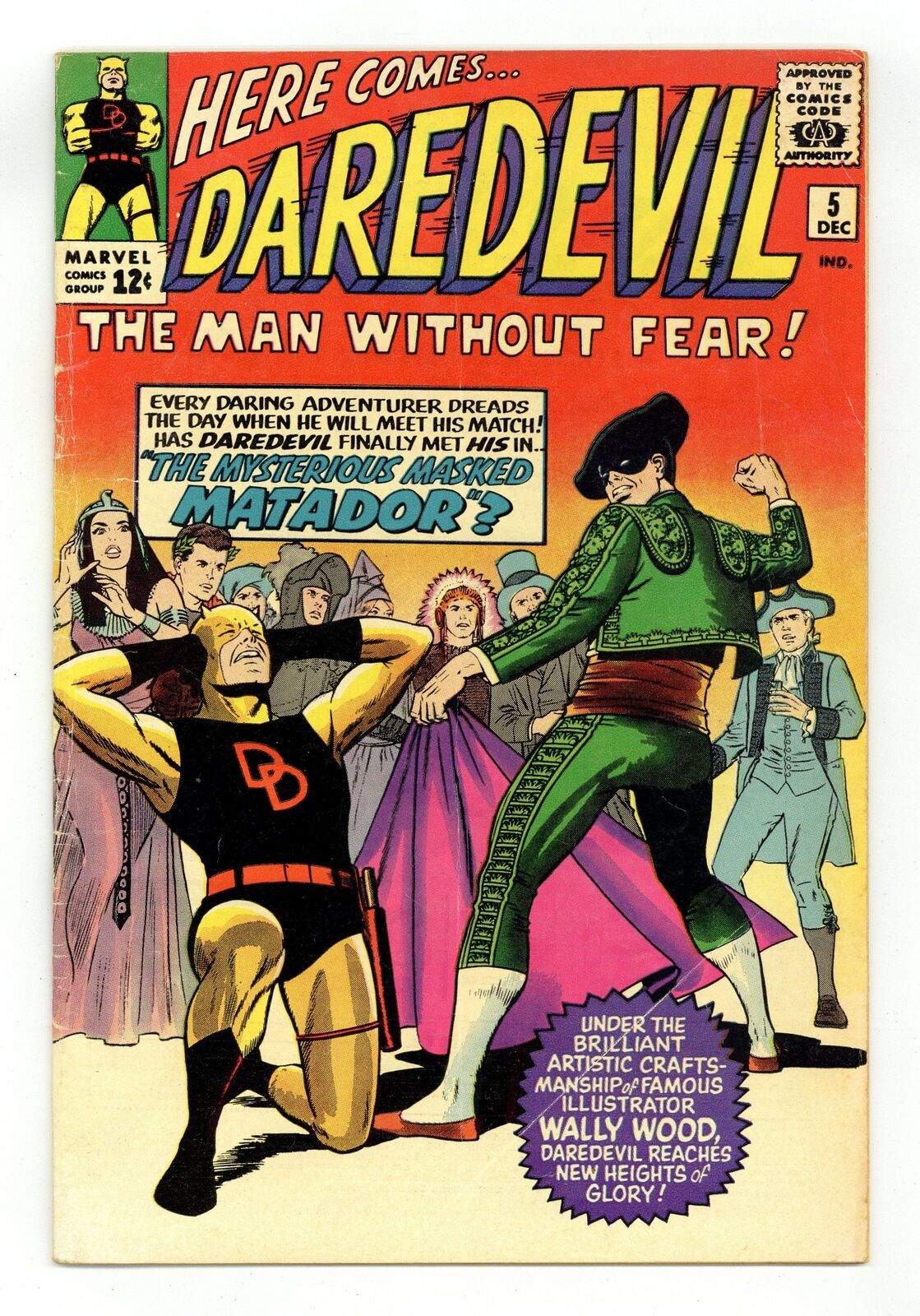 Daredevil #5 GD/VG 3.0 1964
