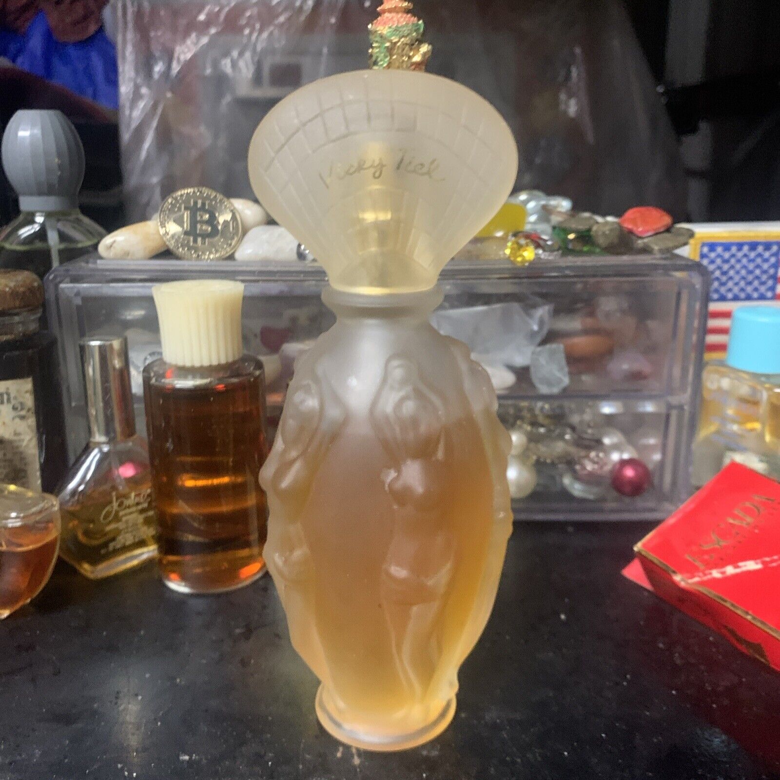 Vicky Tiel by parlux eau de parfum spray bottle vintage 100ml 3.3 oz original