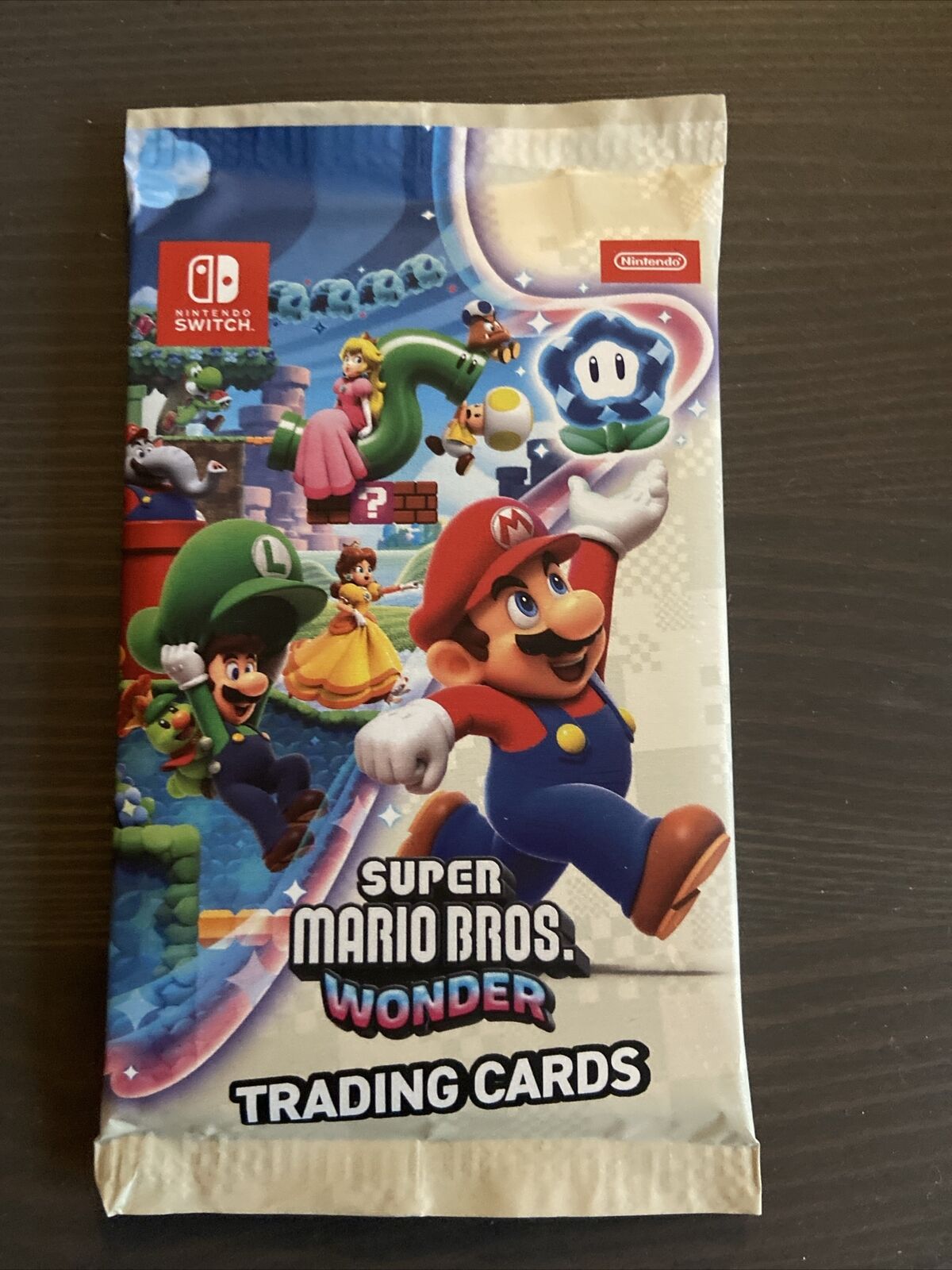 SEALED NEW Walmart Exclusive Super Mario Bros Wonder Trading Card Pack Only
