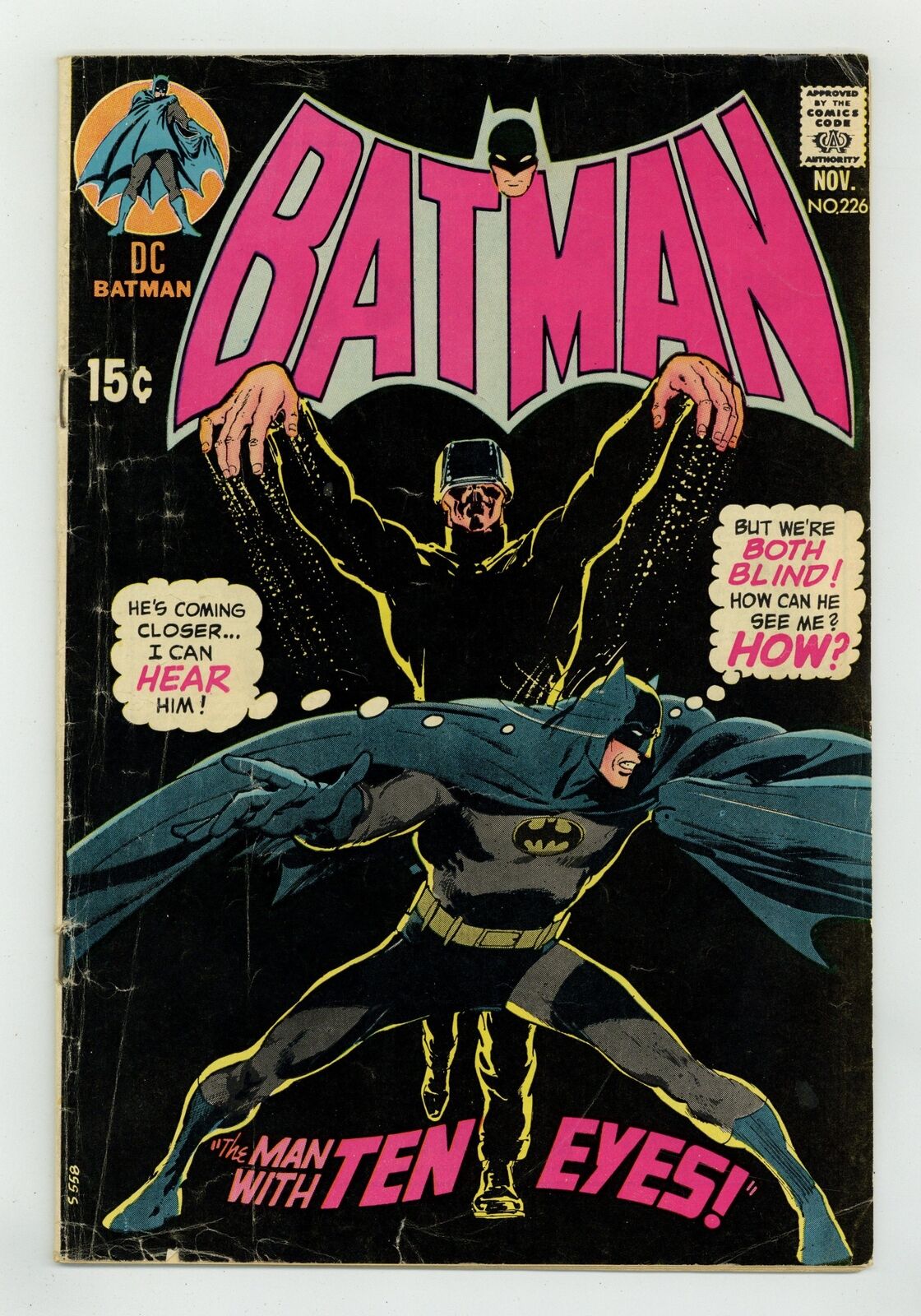 Batman #226 GD/VG 3.0 1970