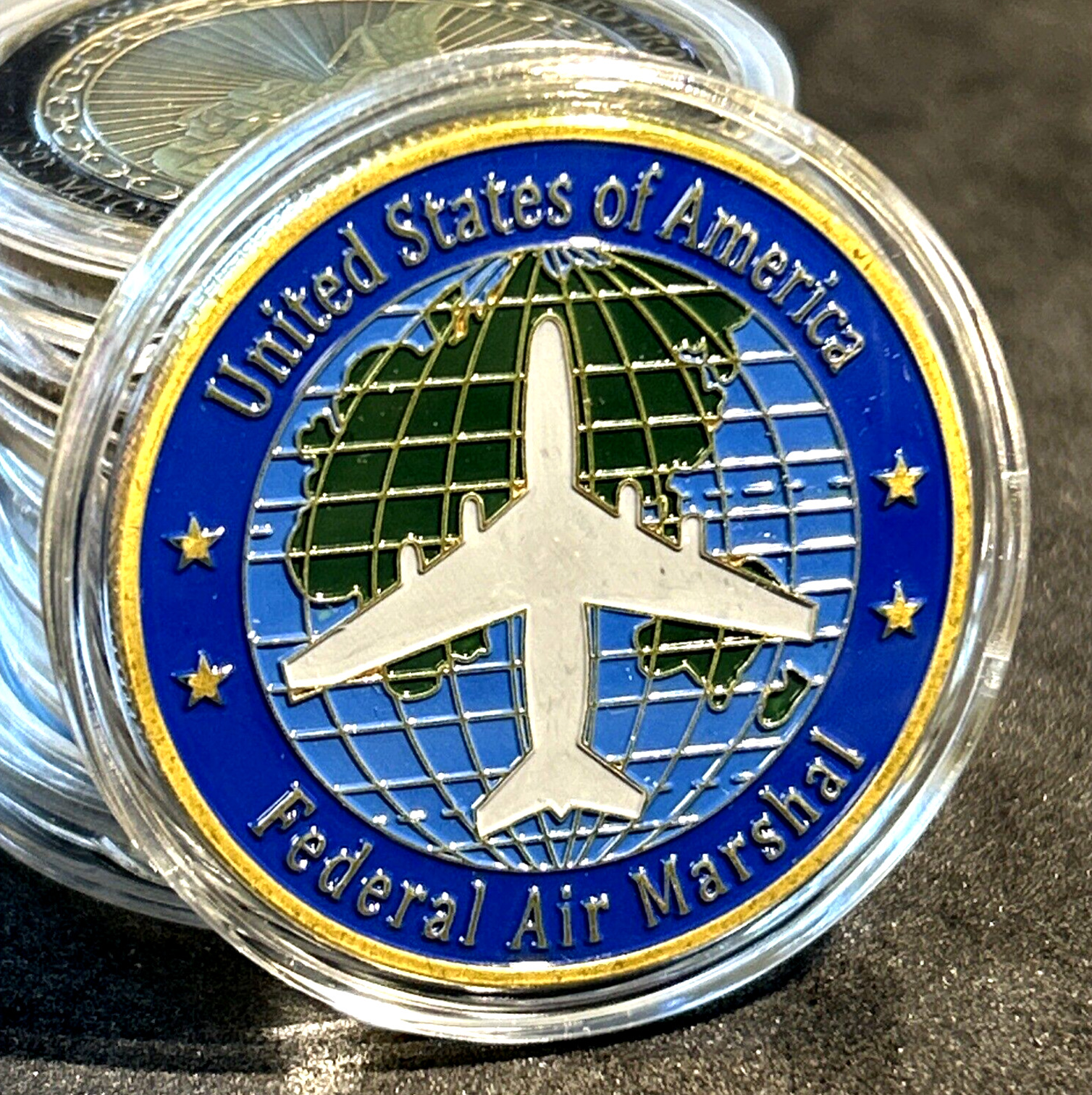 US Federal Air Marshal Service United States Challenge Coin