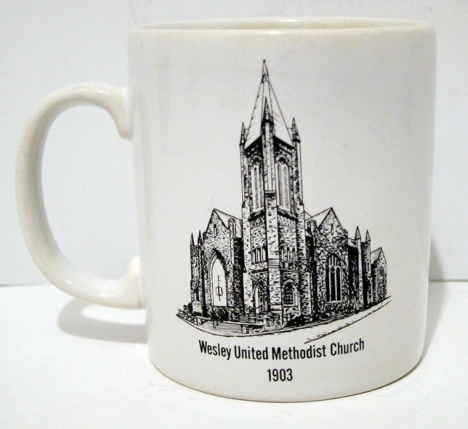 WESLEY UNITED METHODIST CHURCH MORGANTOWN WEST VIRGINIA  - VINTAGE 1978 COLOROLL